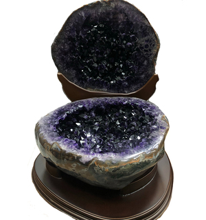 烏拉圭拋光紫水晶聚寶盆
